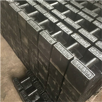 重庆铸造标准砝码200kg100kg 50Kg锁型砝码厂